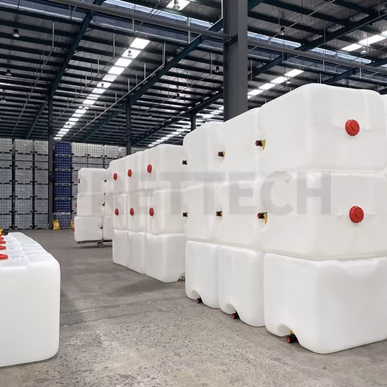 Serbatoi di stoccaggio del serbatoio Tote in plastica di fabbrica in acciaio inossidabile 304 IBC