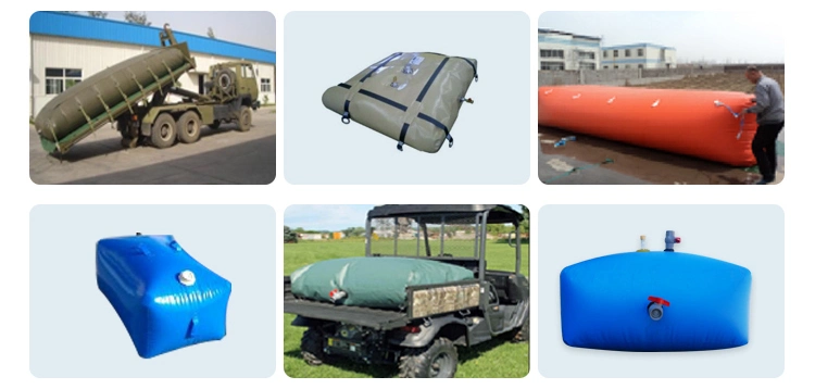 PVC Folding Water Storage Pillow Tank for Agricultural Irrigation Collapsible Bladder Drought Resistant Water Tank