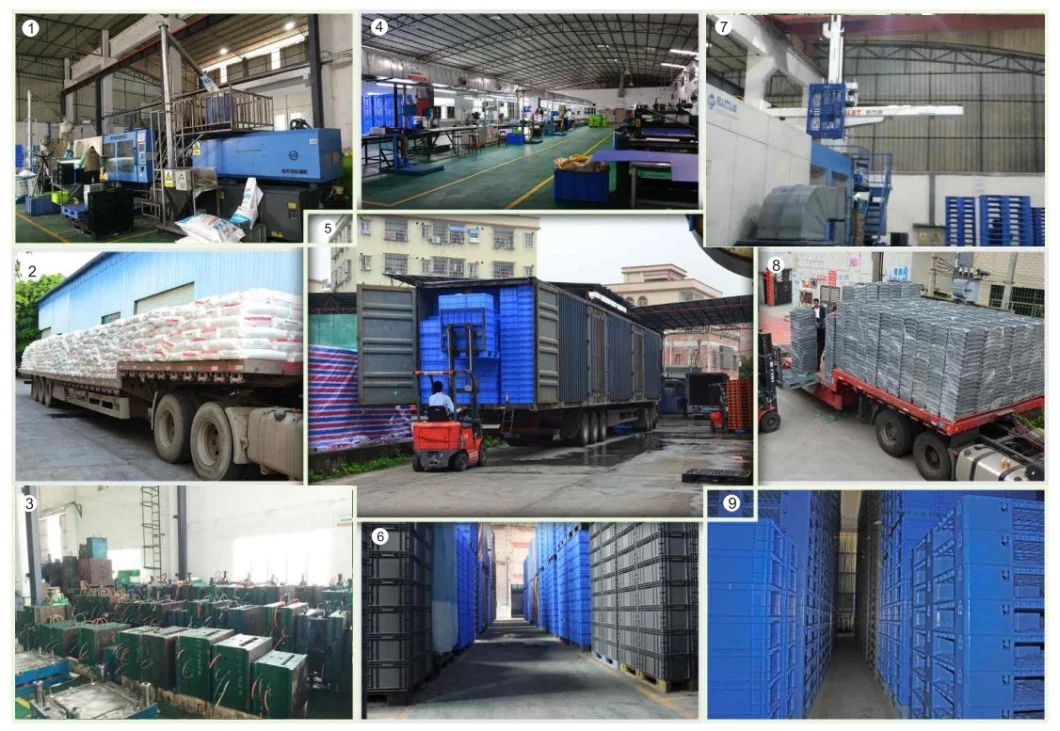 Foldable Wire Mesh Steel Warehouse Metal Roll Storage Container Cage for Warehouse Storage