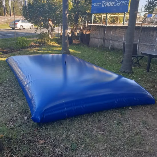 Serbatoio di stoccaggio in PVC pieghevole bevibile gonfiabile pieghevole da 5000 litri con vescica dell'acqua e serbatoio flessibile